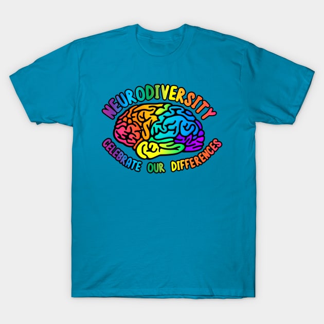 Neurodiversity T-Shirt by DoodleBeth
